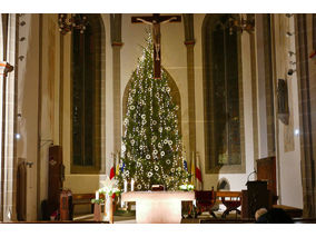 Feierliche Christmette in St. Crescentius (© Karl-Franz Thiede)